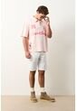 Polo Cropped En Algodón Para Hombre Primavera Polo Cropped En Algodón Para Hombre Primavera Rosado XS VÉLEZ de Vélez
