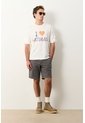 Camiseta Cropped En Algodón Para Hombre I Love Latinas 2.0 Camiseta Cropped En Algodón Para Hombre I Love Latinas 2.0 Crema S VÉLEZ de Vélez