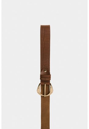 Cinturón Unifaz De Cuero Para Mujer Astra Cinturón Unifaz De Cuero Para Mujer Astra Miel L VÉLEZ
