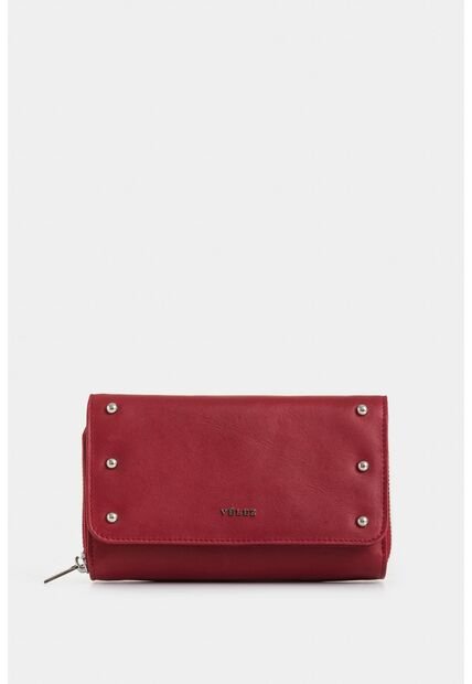 Billeteria Palma De Cuero Folia Para Mujer Efecto Croco Billeteria Palma De Cuero Folia Para Mujer Efecto Croco Rojo Vélez