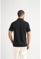 Polo Básica De Algodón Para Hombre Silueta Semi Fitted Polo Básica De Algodón Para Hombre Silueta Semi Fitted Negro L Vélez de Vélez