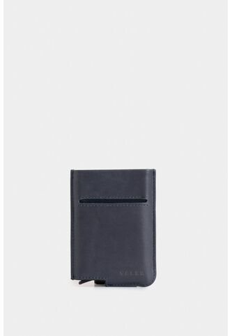 Porta Documentos De Cuero Miniwallet Porta Documentos De Cuero Miniwallet Azul Oscuro VÉLEZ Vélez