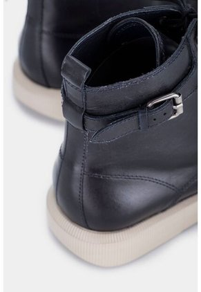 Botas Caña Media Barceló De Cuero Para Hombre Ultraliviana Botas Caña Media Barceló De Cuero Para Hombre Ultraliviana Azul Oscuro 43 Vélez
