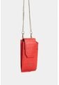 Porta Celular Serpia De Cuero Para Mujer Grabado Porta Celular Serpia De Cuero Para Mujer Grabado Rojo VÉLEZ de Vélez