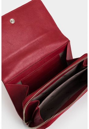 Billeteria Palma De Cuero Folia Para Mujer Efecto Croco Billeteria Palma De Cuero Folia Para Mujer Efecto Croco Rojo Vélez