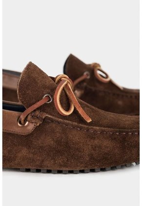 Mocasines Lucca De Cuero Afelpado Para Hombre Efecto Escribiente Mocasines Lucca De Cuero Afelpado Para Hombre Efecto Escribiente Cafe 41 Vélez