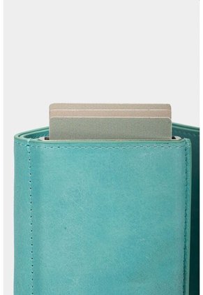 Porta Documentos De Cuero Tecnológico Porta Documentos De Cuero Tecnológico Azul Claro VÉLEZ