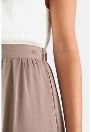 Falda Tatacoa Midi Para Mujer Silueta Holgada Falda Tatacoa Midi Para Mujer Silueta Holgada Tabaco 12 Vélez