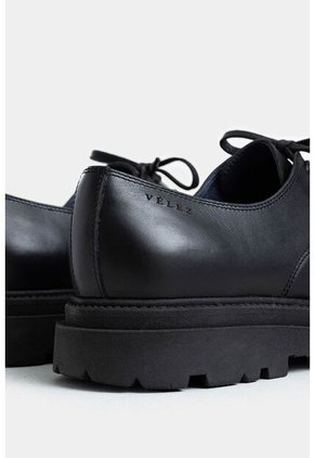 Zapatos De Cordón Arezzo De Cuero Para Hombre Efecto Envejecido Zapatos De Cordón Arezzo De Cuero Para Hombre Efecto Envejecido Negro 44 VÉLEZ