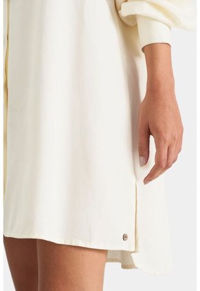 Vestido Gobi Camisero Para Mujer Inspiración Cargo Vestido Gobi Camisero Para Mujer Inspiración Cargo Crema 05 Vélez