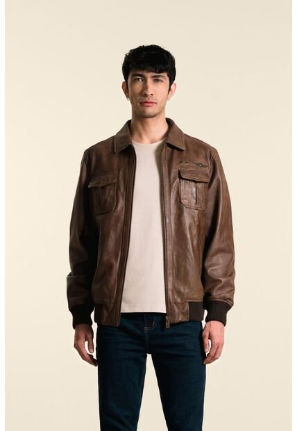 Chaqueta De Cuero Vintage Chaqueta De Cuero Vintage Cafe XX Vélez