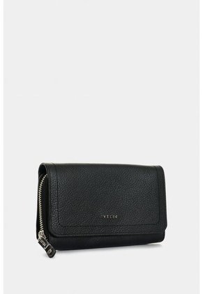 Billetera Palma De Cuero Para Mujer Amplia Capacidad Billetera Palma De Cuero Para Mujer Amplia Capacidad Negro VÉLEZ