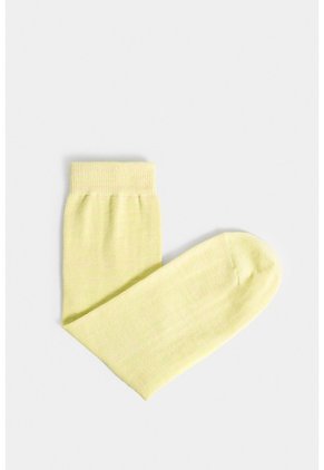 Calcetines Media Pierna Sonora Para Hombre Efecto Jaspeado Calcetines Media Pierna Sonora Para Hombre Efecto Jaspeado Verde Limon XS VÉLEZ