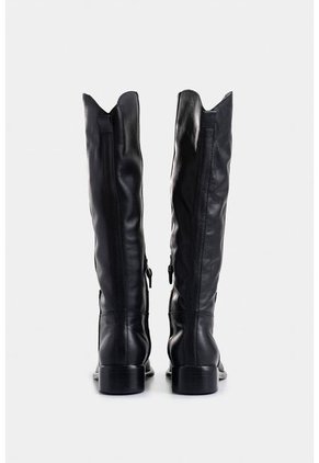 Botas Kalahari Caña Alta De Cuero Para Mujer Silueta Equina Botas Kalahari Caña Alta De Cuero Para Mujer Silueta Equina Negro 41 Vélez