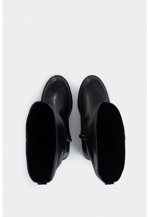 Botas Kalahari Caña Alta De Cuero Para Mujer Silueta Equina Botas Kalahari Caña Alta De Cuero Para Mujer Silueta Equina Negro 41 Vélez