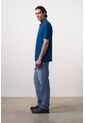 Polo Manga Corta Slim Fit Para Hombre Polo Manga Corta Slim Fit Para Hombre Azul Oscuro XS VÉLEZ de Vélez