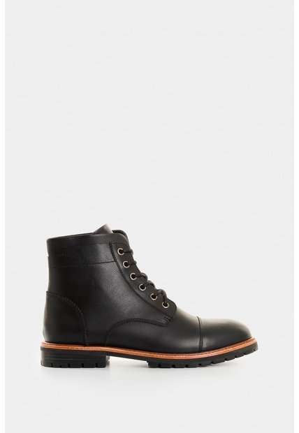 Botas De Cuero Para Hombre Ray Botas De Cuero Para Hombre Ray Negro 45 VÉLEZ