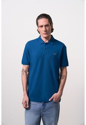 Polo Manga Corta Slim Fit Para Hombre Polo Manga Corta Slim Fit Para Hombre Azul Oscuro XS VÉLEZ