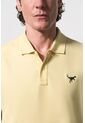 Polo Manga Corta Slim Fit Para Hombre Polo Manga Corta Slim Fit Para Hombre Amarillo XS VÉLEZ de Vélez