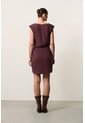 Vestido Mini En Tencel Para Mujer Cuma Vestido Mini En Tencel Para Mujer Cuma Vinotinto 12 VÉLEZ de Vélez