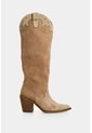 Bota Texana Riveros En Gamuza Para Mujer Caña Alta Bota Texana Riveros En Gamuza Para Mujer Caña Alta Arena 40 VÉLEZ de Vélez