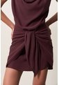 Vestido Mini En Tencel Para Mujer Cuma Vestido Mini En Tencel Para Mujer Cuma Vinotinto 12 VÉLEZ de Vélez