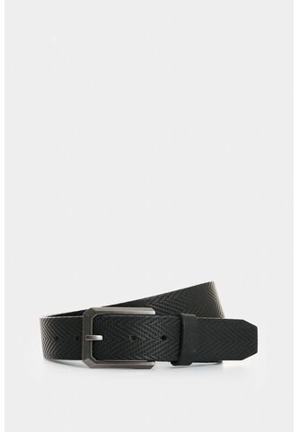 Cinturón Unifaz De Cuero Grabado Para Hombre Loa Cinturón Unifaz De Cuero Grabado Para Hombre Loa Negro 40 VÉLEZ Vélez