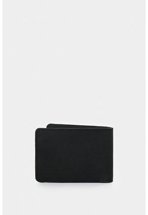 Billetera Vértice De Cuero Para Hombre Placa Rayas Billetera Vértice De Cuero Para Hombre Placa Rayas Negro VÉLEZ