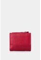 Billetera De Cuero Grabado Para Mujer Golden Billetera De Cuero Grabado Para Mujer Golden Rojo VÉLEZ de Vélez