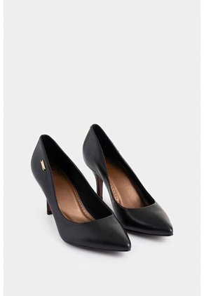 Tacones Atanasova De Cuero Para Mujer Stiletto Tacones Atanasova De Cuero Para Mujer Stiletto Negro 38 VÉLEZ