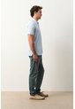Polo Lucca Manga Corta Para Hombre Texturizada Polo Lucca Manga Corta Para Hombre Texturizada Azul Claro S VÉLEZ de Vélez