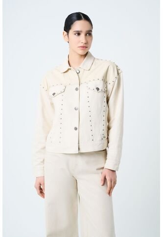 Chaqueta Orquídea De Algodón Y Cáñamo Para Mujer Silueta Oversized Chaqueta Orquídea De Algodón Y Cáñamo Para Mujer Silueta Oversized Crema XL VÉLEZ Vélez