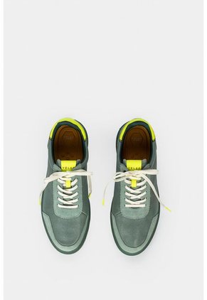 Tenis Aqua De Cuero Para Hombre Gamuza Hidrofugada Tenis Aqua De Cuero Para Hombre Gamuza Hidrofugada Azul Aguamarina 43 Vélez