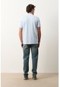 Polo Lucca Manga Corta Para Hombre Texturizada Polo Lucca Manga Corta Para Hombre Texturizada Azul Claro S VÉLEZ de Vélez