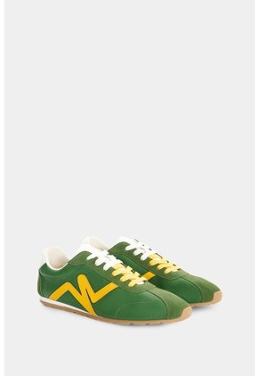 Tenis En Cuero Para Hombre Blooms Tenis En Cuero Para Hombre Blooms Verde 42 VÉLEZ