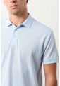 Polo Lucca Manga Corta Para Hombre Texturizada Polo Lucca Manga Corta Para Hombre Texturizada Azul Claro S VÉLEZ de Vélez