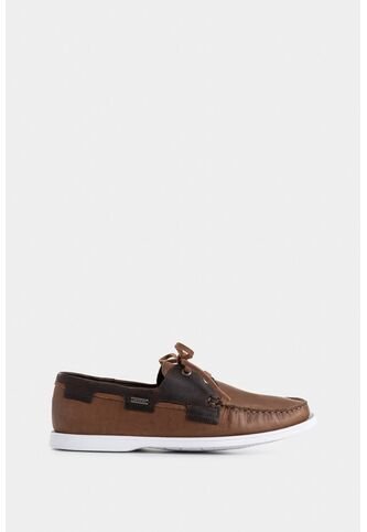 Zapatos Cordón De Cuero Contrastes Zapatos Cordón De Cuero Contrastes Tabaco 44 VÉLEZ Vélez