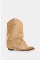 Bota Yana En Cuero Con Taches Para Mujer Bota Yana En Cuero Con Taches Para Mujer Arena 35 VÉLEZ de Vélez