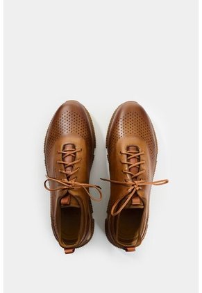 Zapatos De Cordón De Cuero Para Hombre Aria Zapatos De Cordón De Cuero Para Hombre Aria Miel 40 VÉLEZ