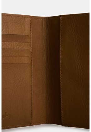 Porta Pasaporte De Cuero Para Hombre Sienna Porta Pasaporte De Cuero Para Hombre Sienna Miel VÉLEZ