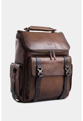 Morral Archaeology De Cuero Semi Brillante Para Hombre Ajuste Chapas Morral Archaeology De Cuero Semi Brillante Para Hombre Ajuste Chapas Miel VÉLEZ