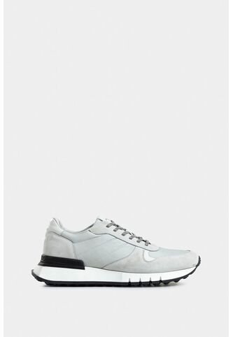 Tenis Azahar De Cuero Gamuza Y Lona Para Hombre Silueta Deportiva Tenis Azahar De Cuero Gamuza Y Lona Para Hombre Silueta Deportiva Blanco 38 VÉLEZ Vélez