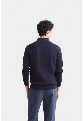 Sweater Misuri Tejido Para Hombre Cuello Alto Sweater Misuri Tejido Para Hombre Cuello Alto Azul Oscuro XXXL VÉLEZ