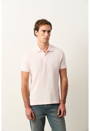 Polo Manga Corta Essential Para Hombre Textura Polo Manga Corta Essential Para Hombre Textura Natural XL VÉLEZ