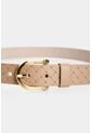 Cinturón Unifaz Aka 2.0 De Cuero Para Mujer Grabado Cinturón Unifaz Aka 2.0 De Cuero Para Mujer Grabado Beige XL VÉLEZ de Vélez