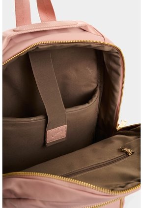 Morral Tamar En Lona Para Mujer Multifuncional Morral Tamar En Lona Para Mujer Multifuncional Rosado VÉLEZ