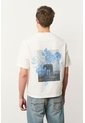 Camiseta Oversized En Algodón Para Hombre Camiseta Oversized En Algodón Para Hombre Blanco XXL VÉLEZ de Vélez