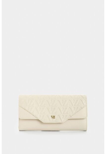 Porta Chequera De Cuero Para Mujer Damasco Porta Chequera De Cuero Para Mujer Damasco Blanco VÉLEZ