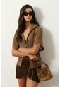 Chaleco Tejido Tika Para Mujer Oversized Chaleco Tejido Tika Para Mujer Oversized Miel XL VÉLEZ de Vélez