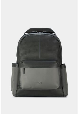 Morral San Patricio De Cuero Y Lona Para Hombre Aplique Metálico Morral San Patricio De Cuero Y Lona Para Hombre Aplique Metálico Verde VÉLEZ Vélez